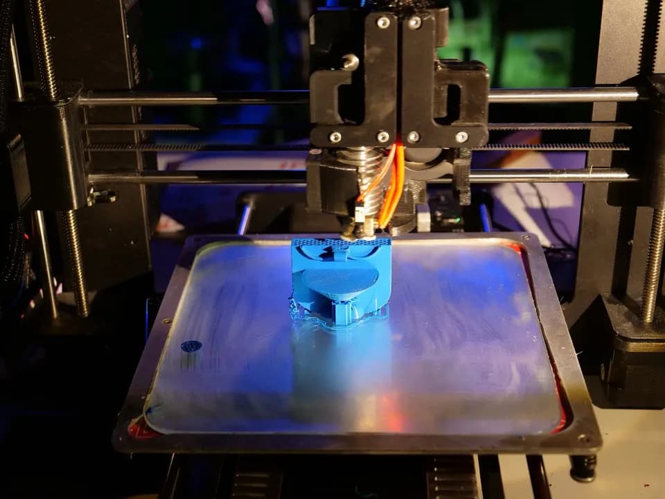 3D-печать на промышленном принтере